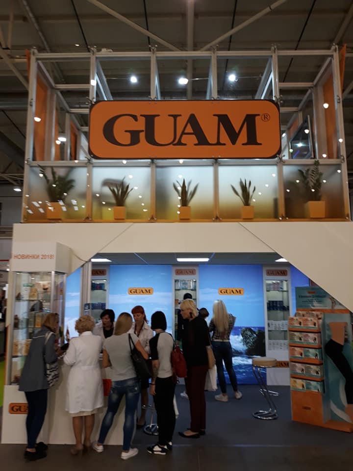 Косметика GUAM на Международной выставке InterCHARM Украина 2018