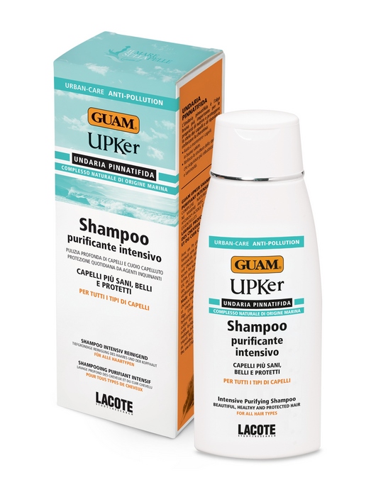 Шампунь для глубокого очищения волос GUAM UPKER URBAN 200 мл