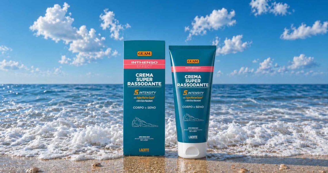Новинка GUAM 2026 року – Крем для тіла SUPER Підтягувальний інтенсивної дії!