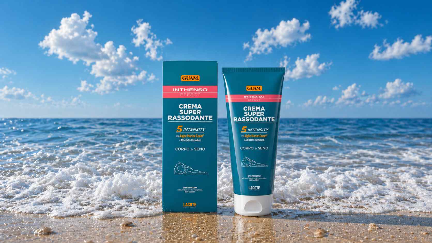 Новинка GUAM 2026 року – Крем для тіла SUPER Підтягувальний інтенсивної дії!